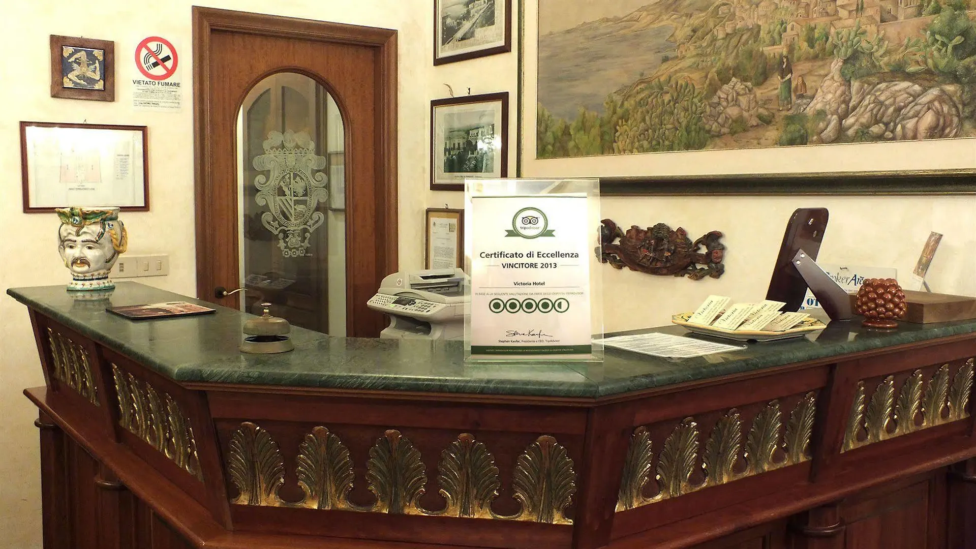 ***  Hotel Victoria Taormina Italien